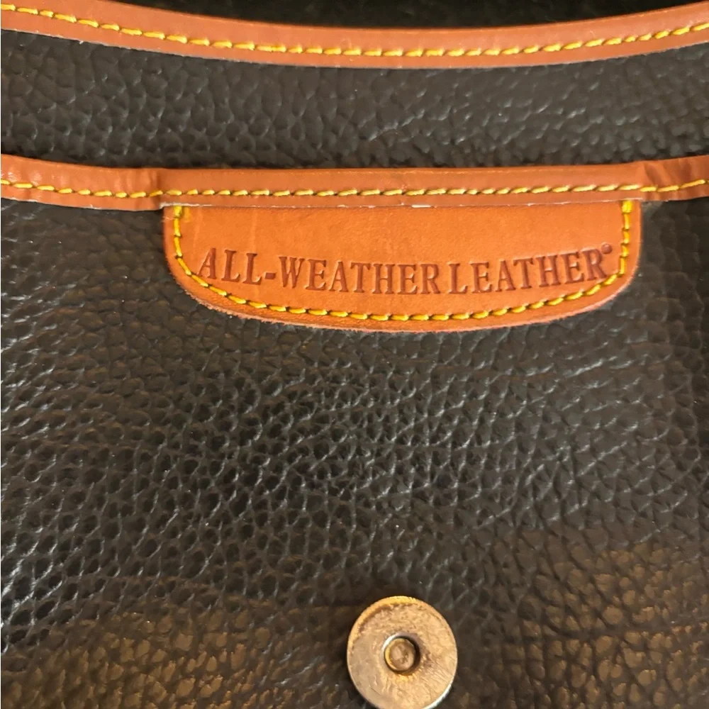 Dooney & Bourke Black and Tan Crossbody Bag - Picture 4 of 9